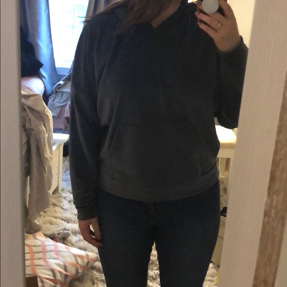 Dusty blue soft sweatshirt